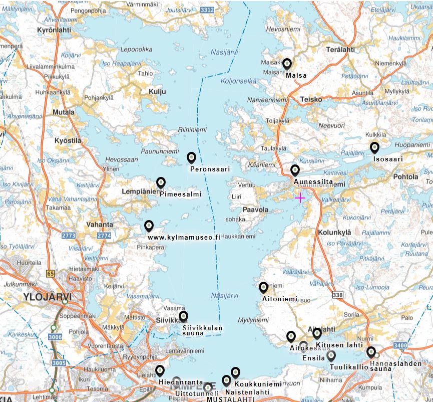 Cruises on the Lake Näsijärvi, Sauna cruises, Mini cruises, Theme cruises