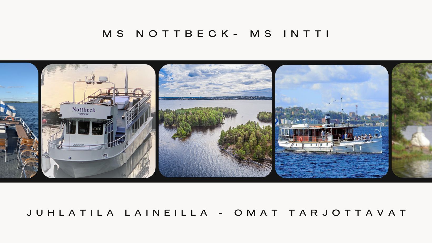 Charter cruises Tampere