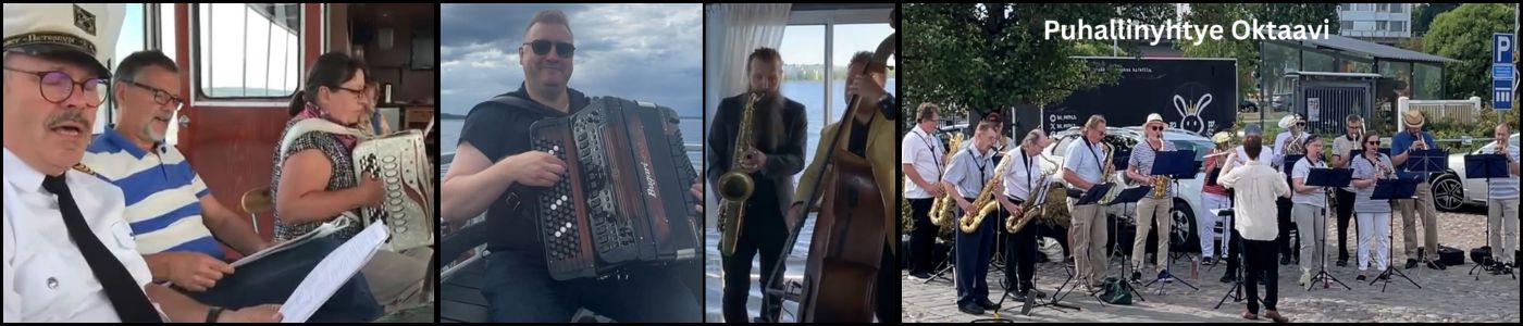 Musiikkia tilaisuuksiin ja risteilyille