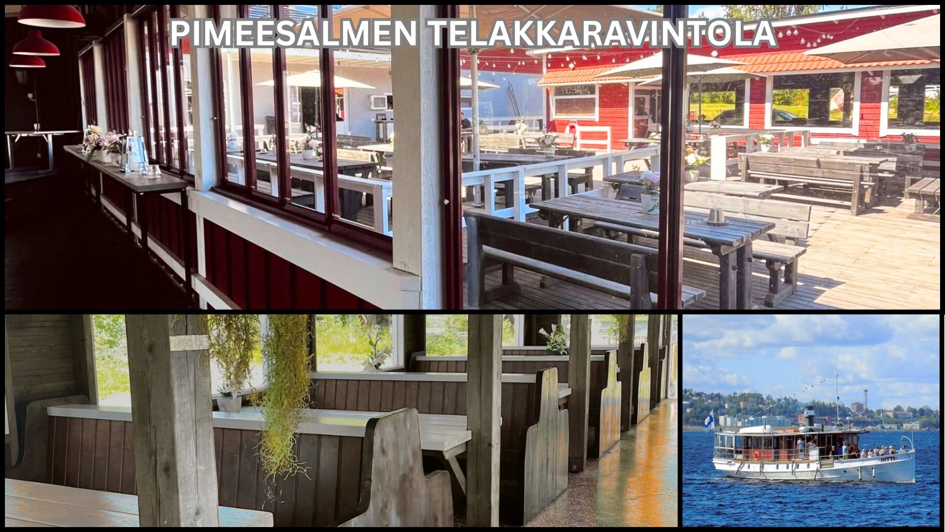 Risteily Pimeesalmelle. Tampere